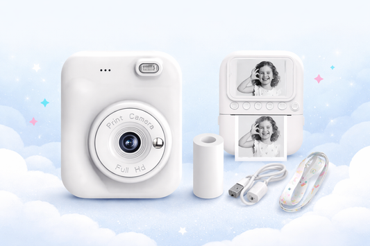 Thermal Instant Camera {White} 1080HP Quality